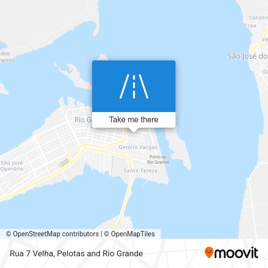 Rua 7 Velha map