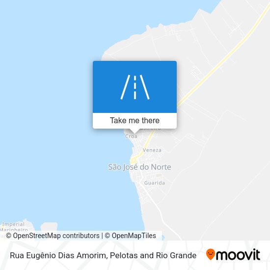 Rua Eugênio Dias Amorim map
