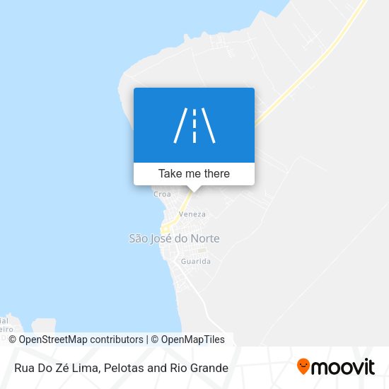 Rua Do Zé Lima map