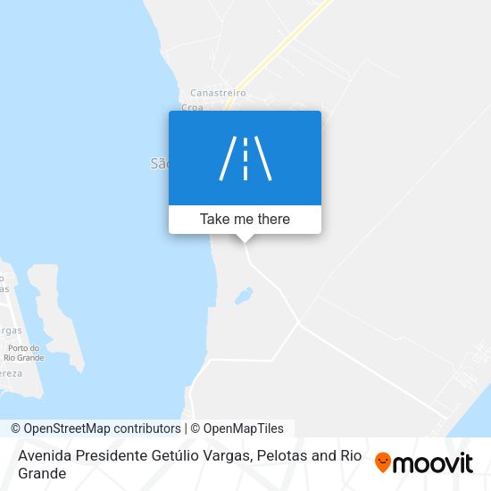 Avenida Presidente Getúlio Vargas map