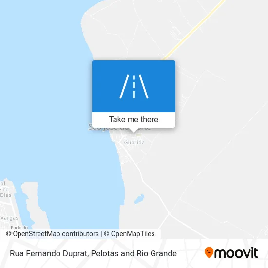 Rua Fernando Duprat map