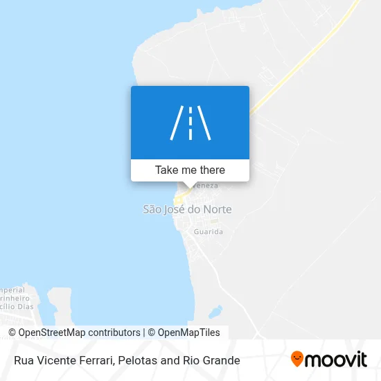 Rua Vicente Ferrari map