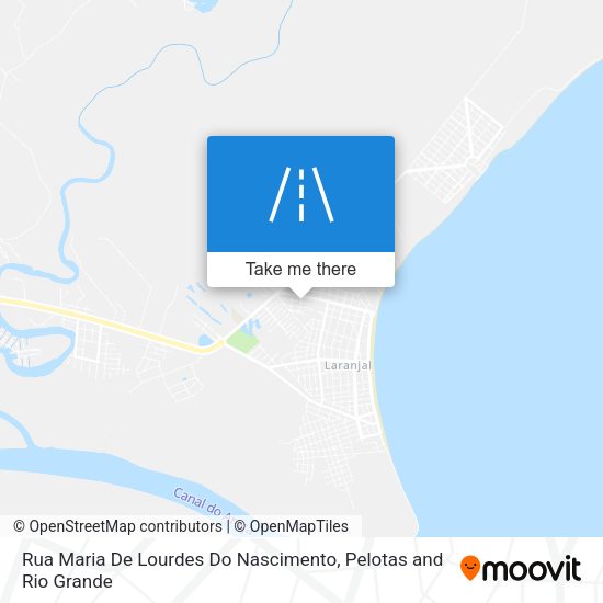 Rua Maria De Lourdes Do Nascimento map