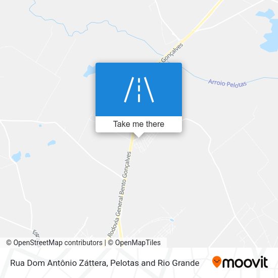 Rua Dom Antônio Záttera map