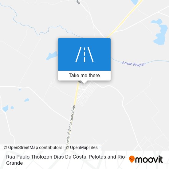 Rua Paulo Tholozan Dias Da Costa map