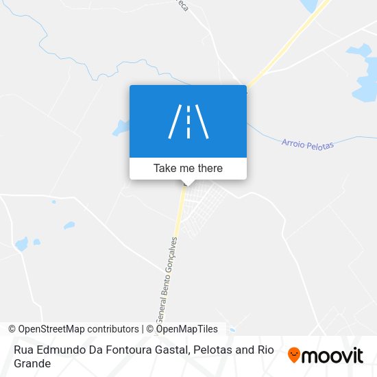 Rua Edmundo Da Fontoura Gastal map