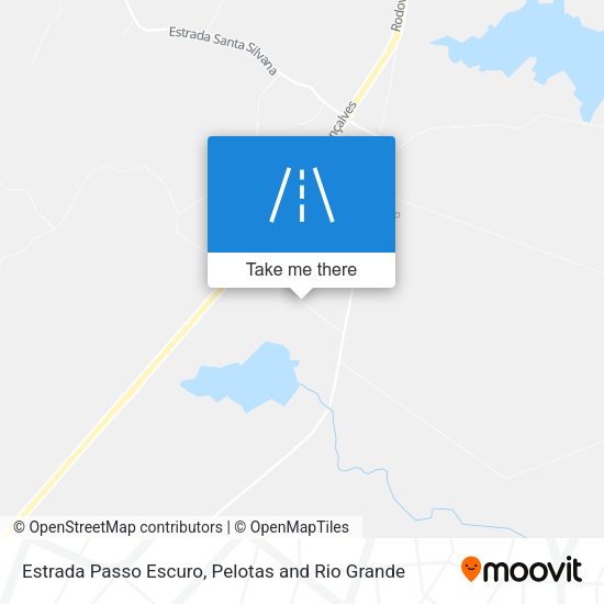 Estrada Passo Escuro map