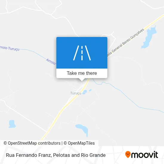 Rua Fernando Franz map