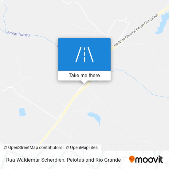 Rua Waldemar Scherdien map