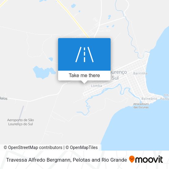Travessa Alfredo Bergmann map