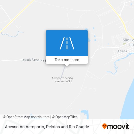 Acesso Ao Aeroporto map