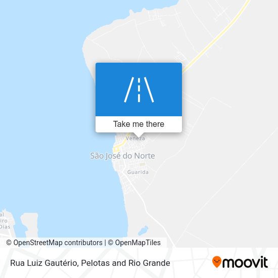 Rua Luiz Gautério map