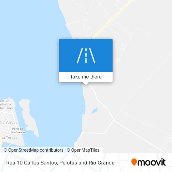 Rua 10 Carlos Santos map