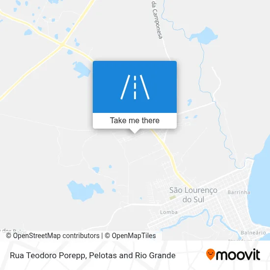 Rua Teodoro Porepp map