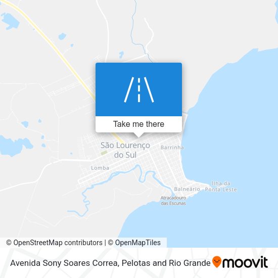 Avenida Sony Soares Correa map