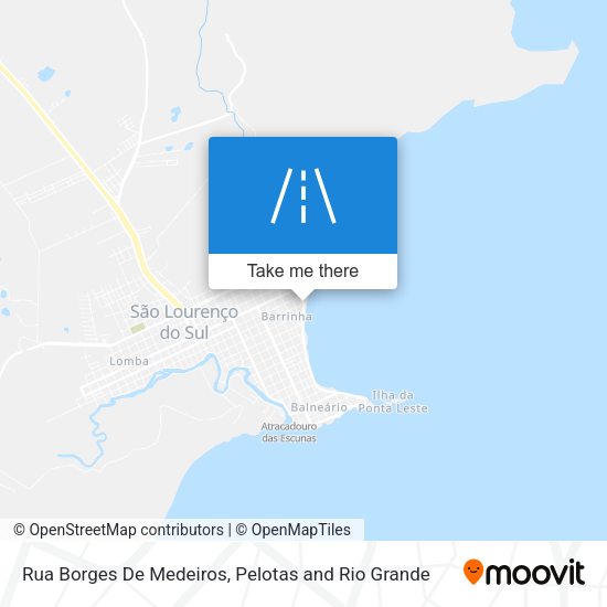 Rua Borges De Medeiros map