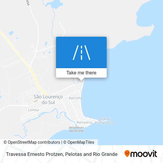 Travessa Ernesto Protzen map