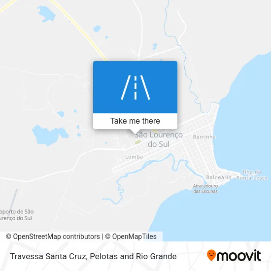 Travessa Santa Cruz map