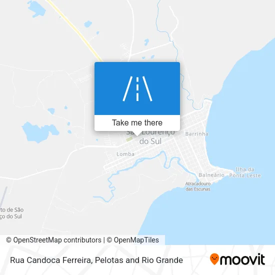 Rua Candoca Ferreira map