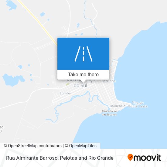 Rua Almirante Barroso map