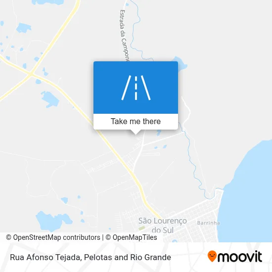 Rua Afonso Tejada map