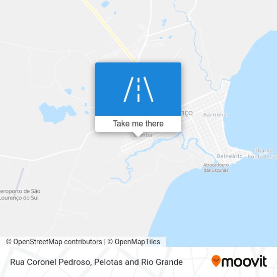 Rua Coronel Pedroso map
