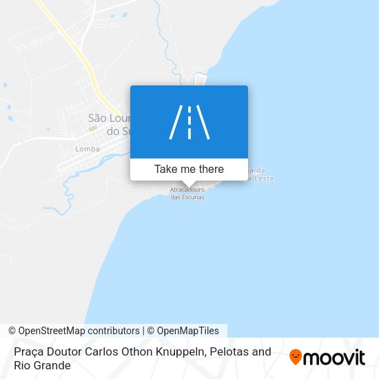 Praça Doutor Carlos Othon Knuppeln map
