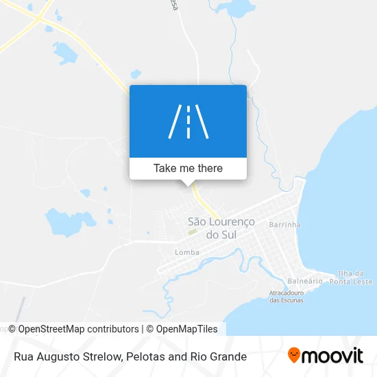 Rua Augusto Strelow map