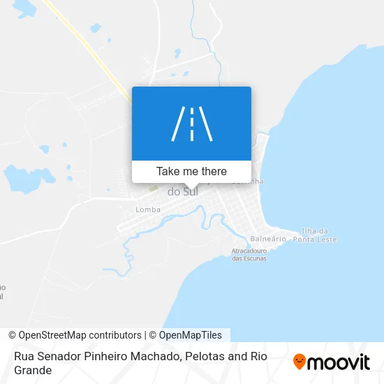 Rua Senador Pinheiro Machado map