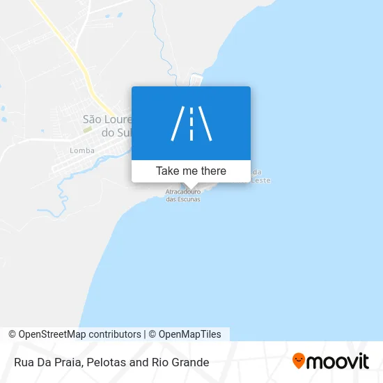 Rua Da Praia map