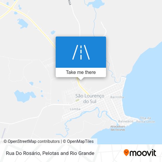 Rua Do Rosário map