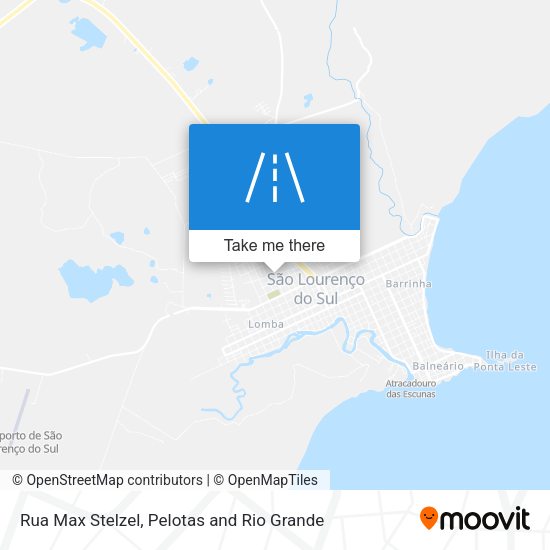 Rua Max Stelzel map