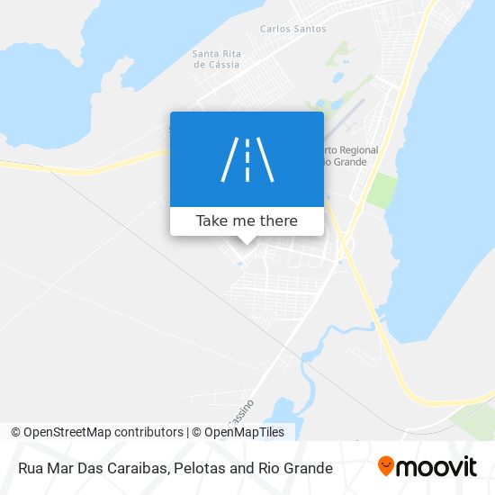 Rua Mar Das Caraibas map