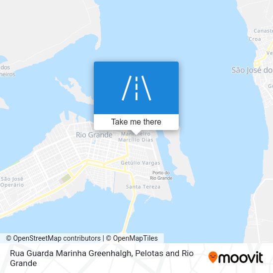 Rua Guarda Marinha Greenhalgh map