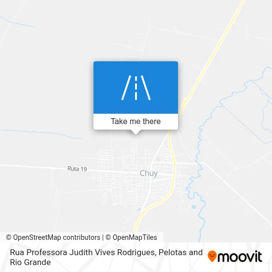 Rua Professora Judith Vives Rodrigues map