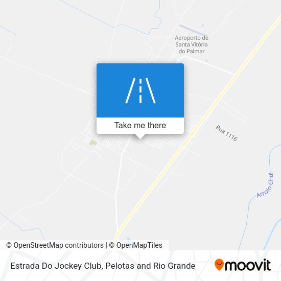 Estrada Do Jockey Club map