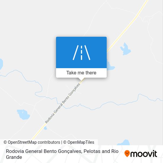 Rodovia General Bento Gonçalves map