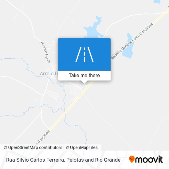 Rua Silvio Carlos Ferreira map