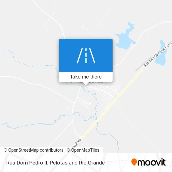Rua Dom Pedro II map