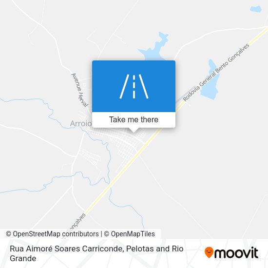 Rua Aimoré Soares Carriconde map