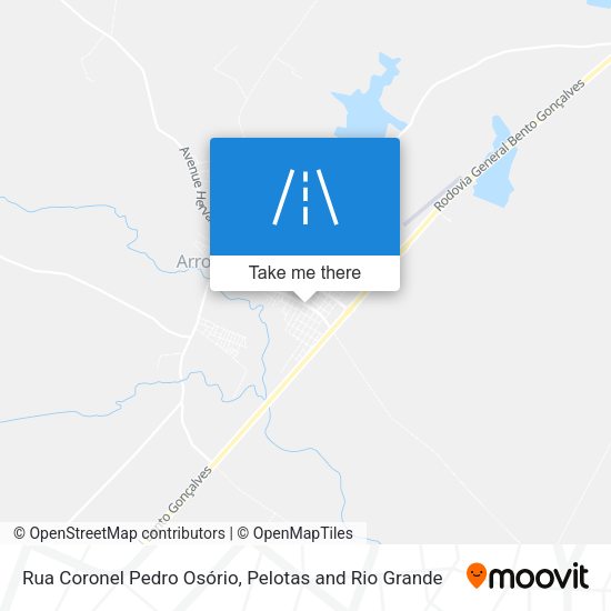 Rua Coronel Pedro Osório map