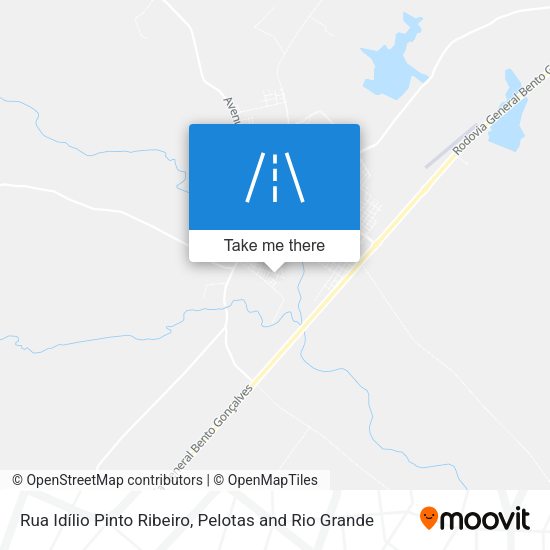 Rua Idílio Pinto Ribeiro map