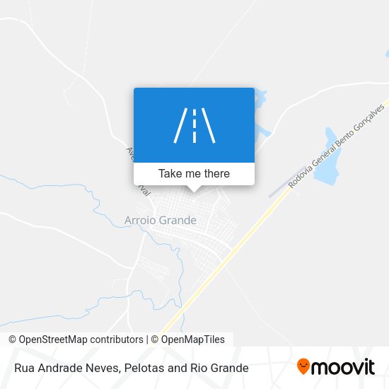 Rua Andrade Neves map