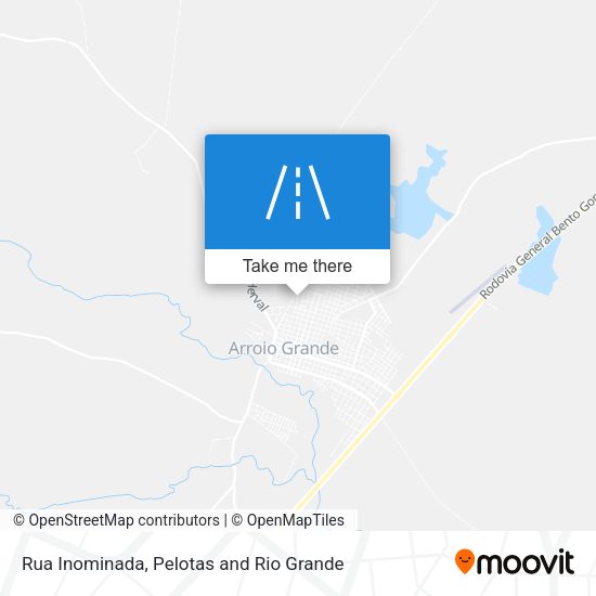 Rua Inominada map