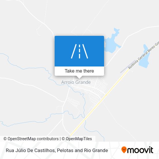 Rua Júlio De Castilhos map