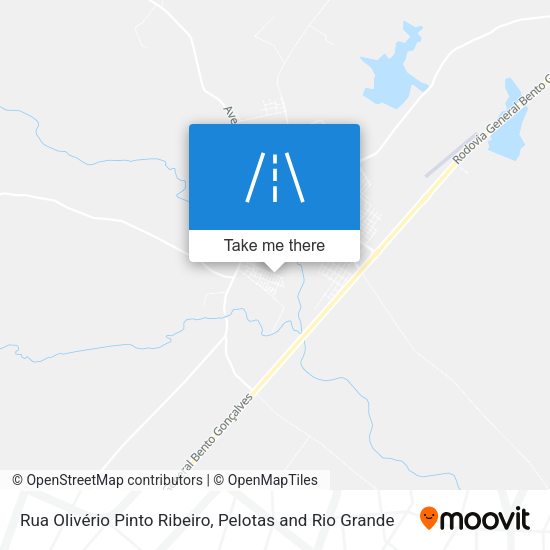 Rua Olivério Pinto Ribeiro map