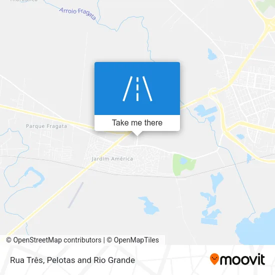 Rua Três map