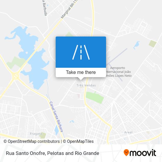 Rua Santo Onofre map