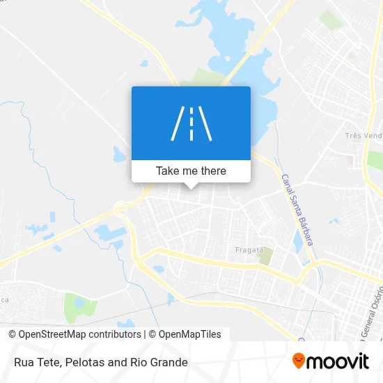 Rua Tete map