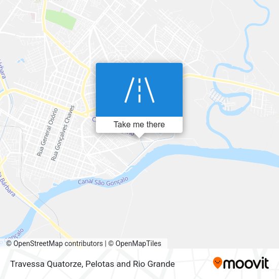 Travessa Quatorze map